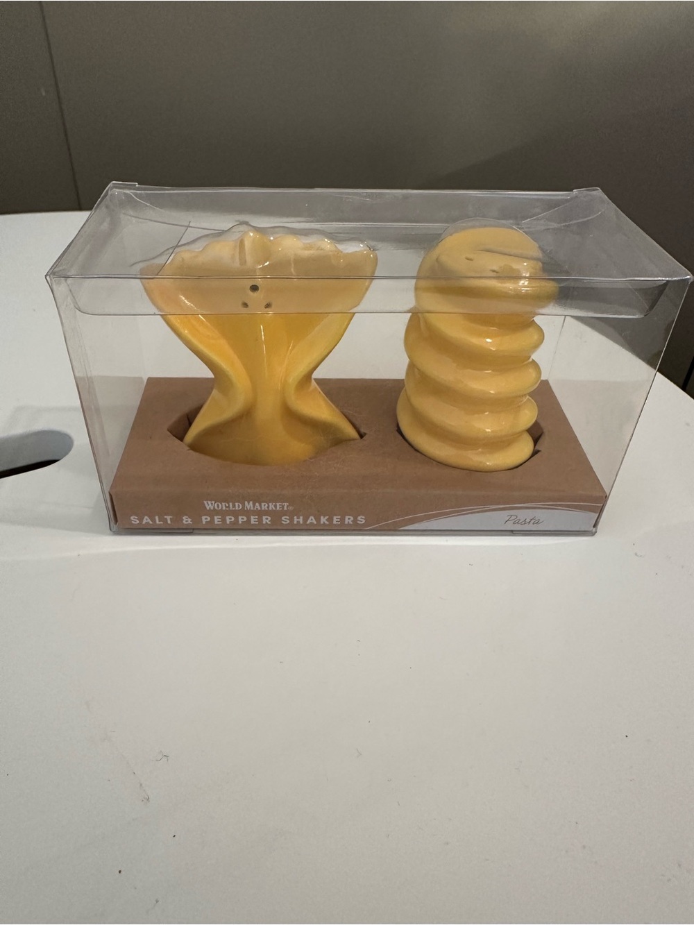 World Market Pasta-Themed Salt & Pepper Set